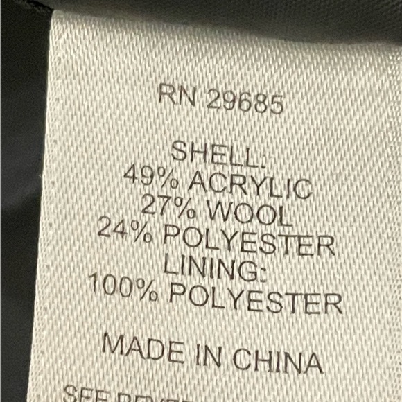 PENDLETON PETITES / Tweed Coat Jacket - Picture 12 of 13